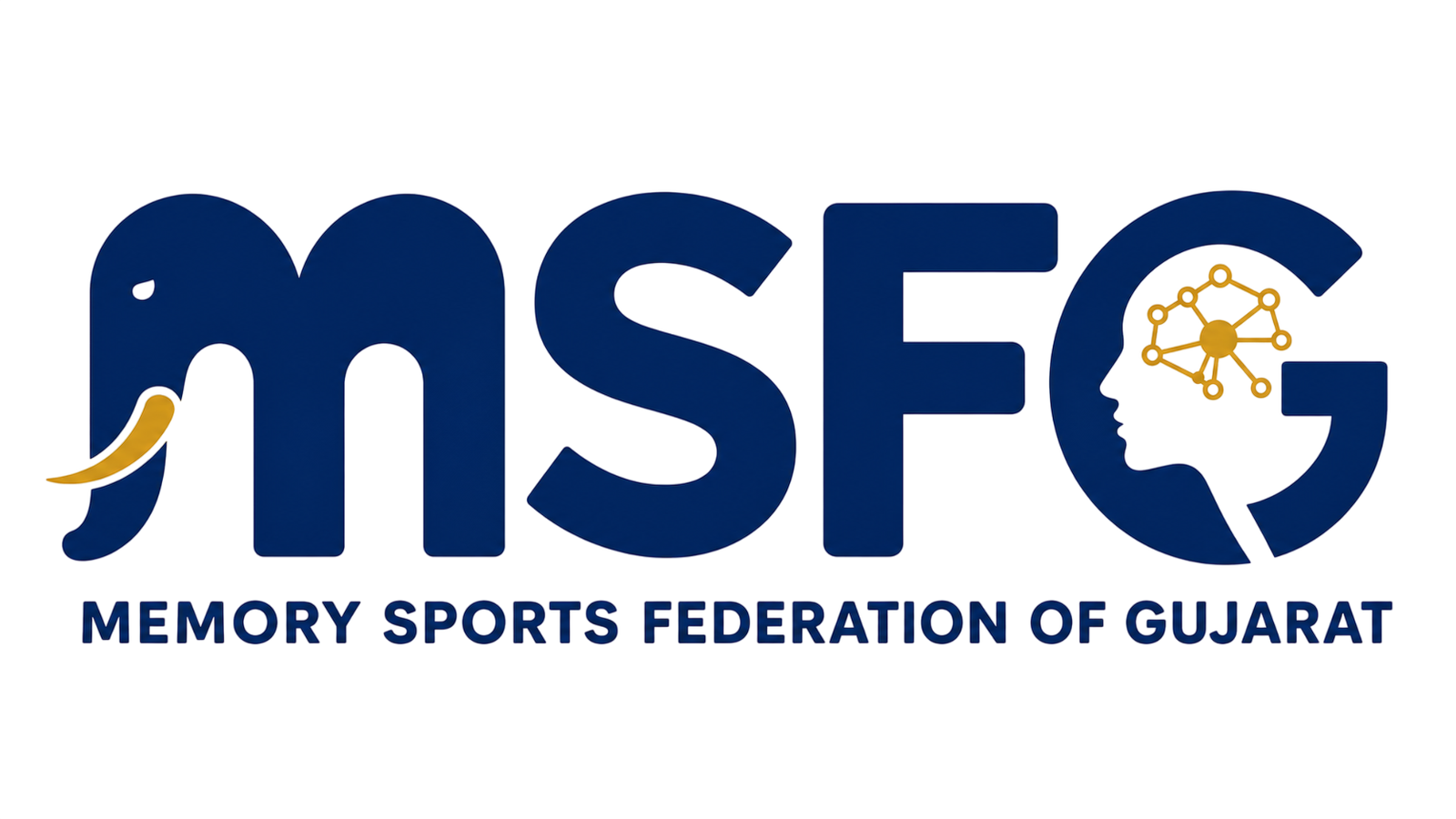 Memory Sports Federation of Gujarat logo